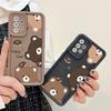 Cute Bear Soft Silicone Case For Samsung A54 5G A53 A55 A52 A34 A35 A51 A32 A25 A24 A23 A13 A14 A12 S23 Ultra S21 S20 FE Cover