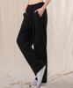 Ellamo Women'S Wide One-Pleat Sweatpants_Black
