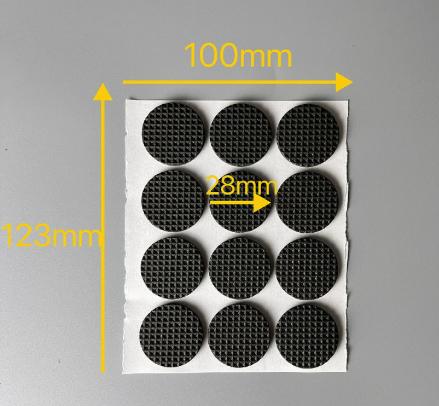 Multi Functional Self-adhesive Furniture Foot Pad, Can Be Cut and Scratch Resistant Floor Protection Pad, Durable Anti Slip Chair Legs, Table Legs