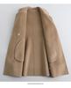 Korean-Style Woolen Coat: Women's 2025 Autumn/Winter Mid-Length Double-Sided Trendy Top