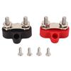 48V Power Distribution Studs Battery Power Ground Junction Post Bus Bar Connector 1 4in M6