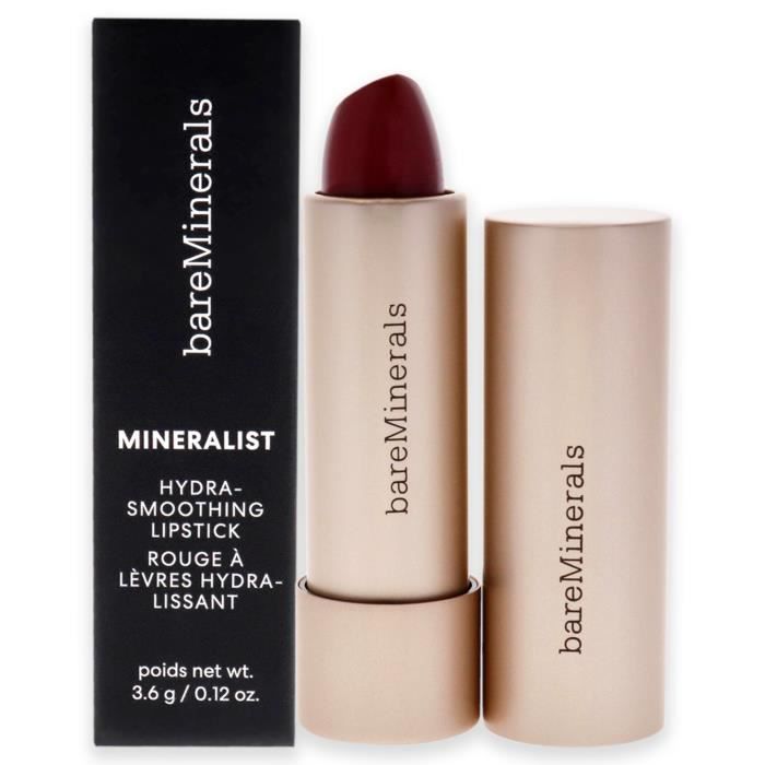 Rouge à lèvres Mineralist Hydra-Smoothing - Fortitude par bareMinerals pour femme - Rouge à lèvres 0,12 oz