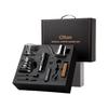 CLITON Hand-Crank Coffee Grinder, Portable Coffee Maker with Coffee Pot And Filter Cup Set for Pour-Over Brewing