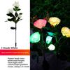 1/3 Heads LED Simulated Solar Lights Waterproof 5 Colors Outdoor Decorative Solar Light Lawn Decoration Landscape Light
