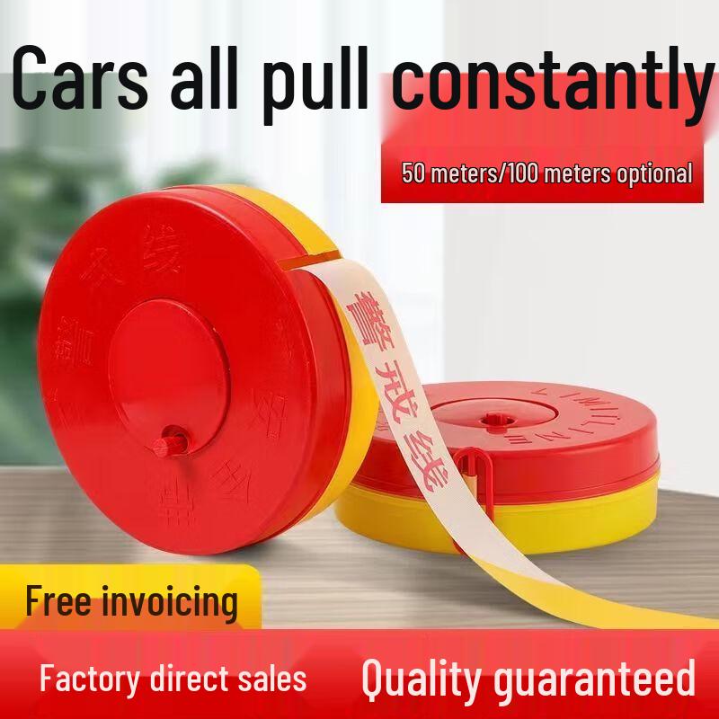 Retractable Safety Warning Barrier Tape