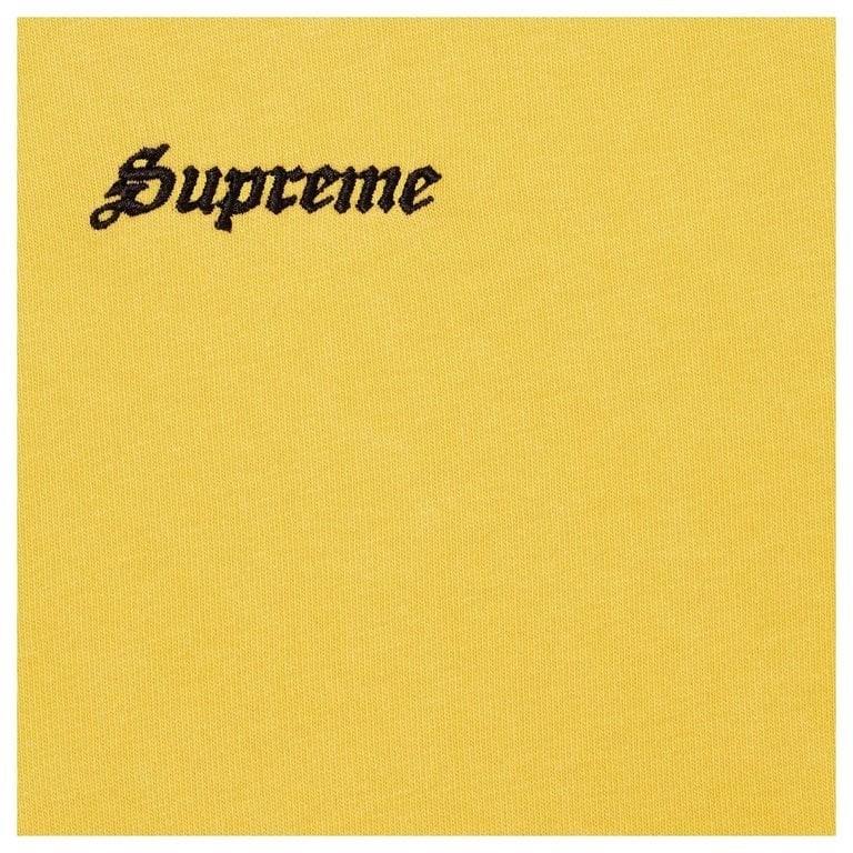 Supreme Washed S/S Top Yellow