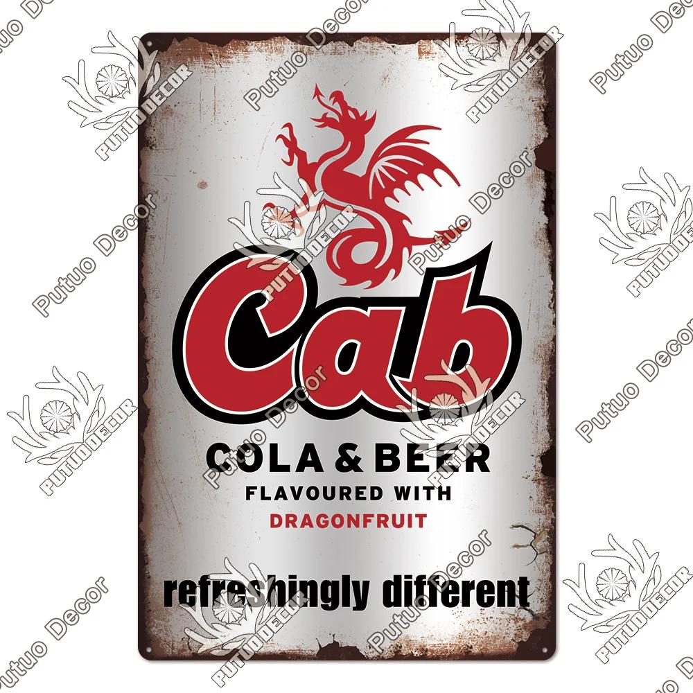 Putuo Decor Germania Beer Brand Metal Sign Plaque Metal Vintage Tin Sign pentru Bar Pub Man Cave Kitchen Club Bar Wall Decor Home