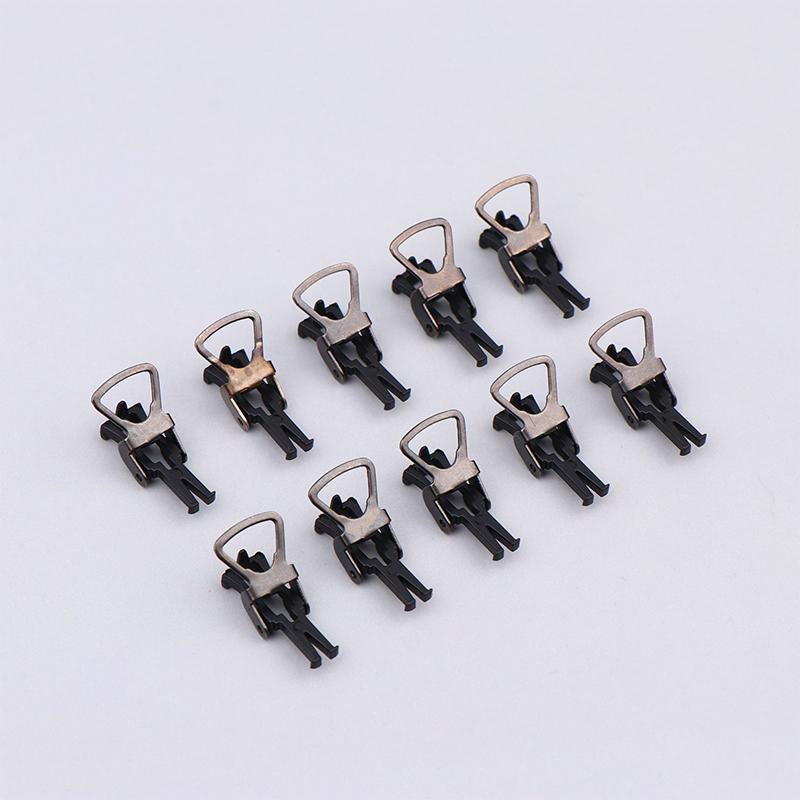

3/5/10Pcs Trains Model Ho Scale 1:87 Train Carriage Couplers Couplings Knuckle Diy Hooks Accessories L10pcs чёрный
