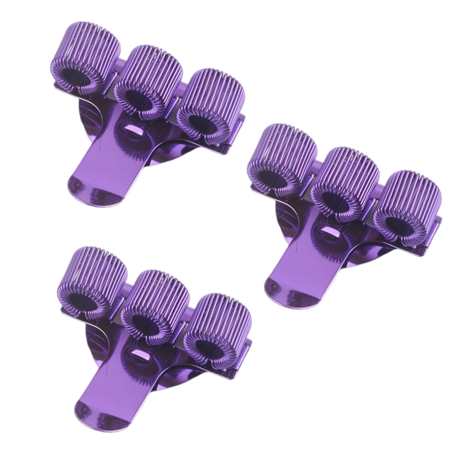 

3 шт. металлический держатель для ручек с тройным отверстием и карманным зажимом, металлические держатели для карандашей, регулируемые пружинные кольца для врачей и медсестер 9