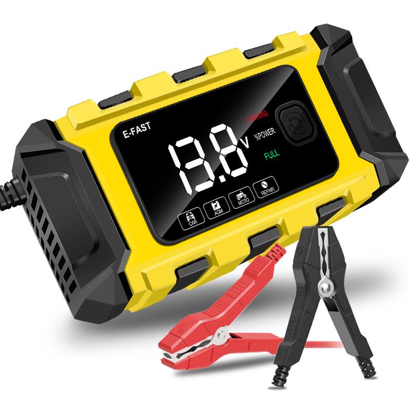 E-FAST 12V6A Smart Car & Motorcycle Battery Charger