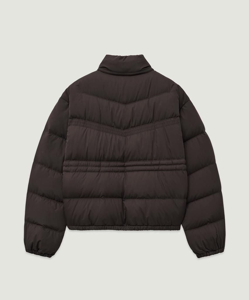 Lmood Kendall Crop Down Puffer Cocoa Brown