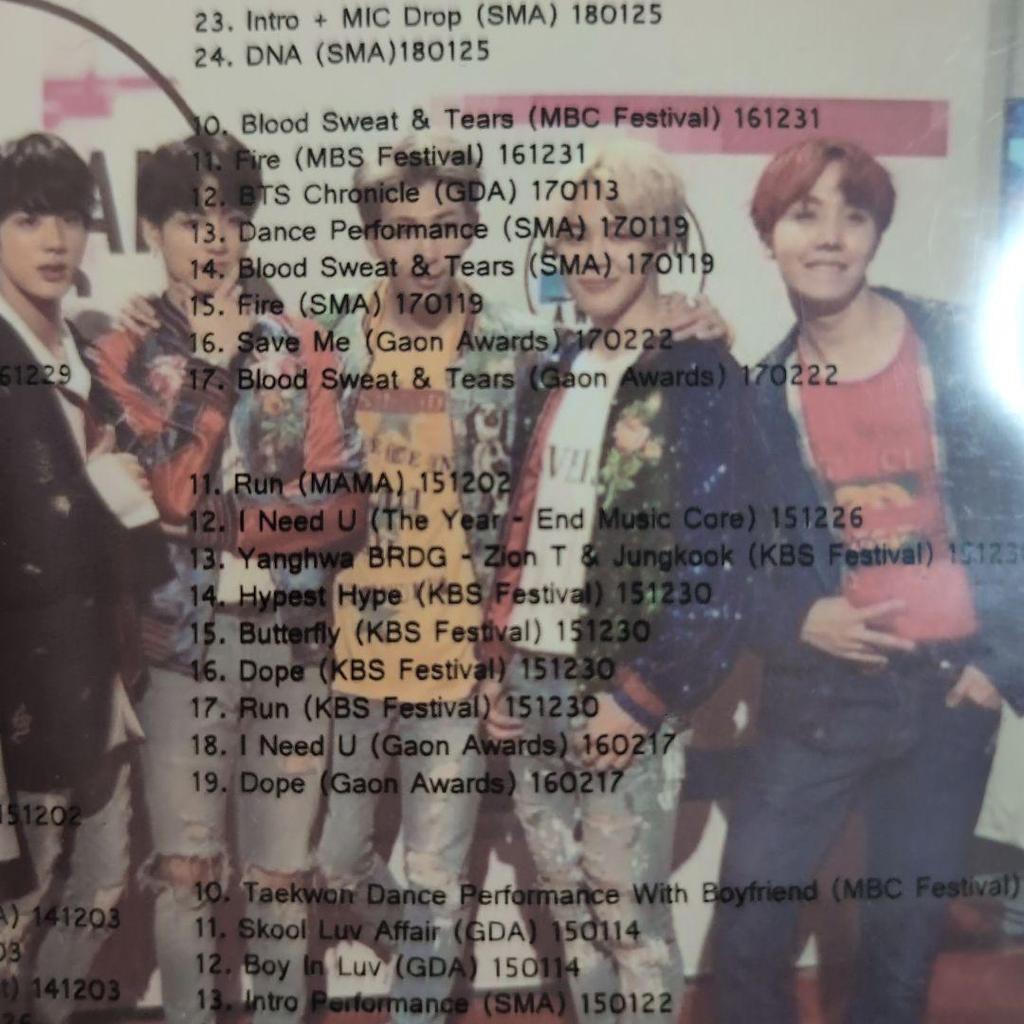 [USED] BTS 2013-2017 Music Awards Collection