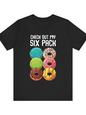 Nova Camiseta de Verão Masculina 100% Algodão com Estampa de Rosquinha Sonhadora Tecido Confortável Adequada para Atividades Diárias no Verão