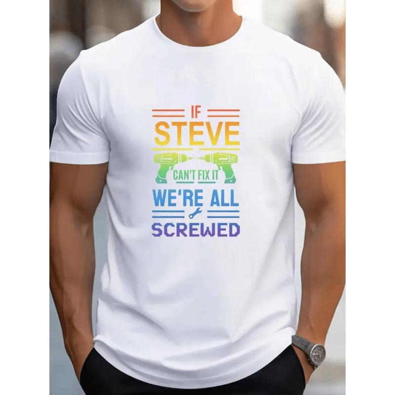 Европейские размеры Новый летний модный мужская футболка с принтом, с коротким рукавом, универсальный топ для мужчин S