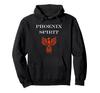 Humor Phoenix Animals Simple Fire Bird Spirit Phoenix Hoodie
