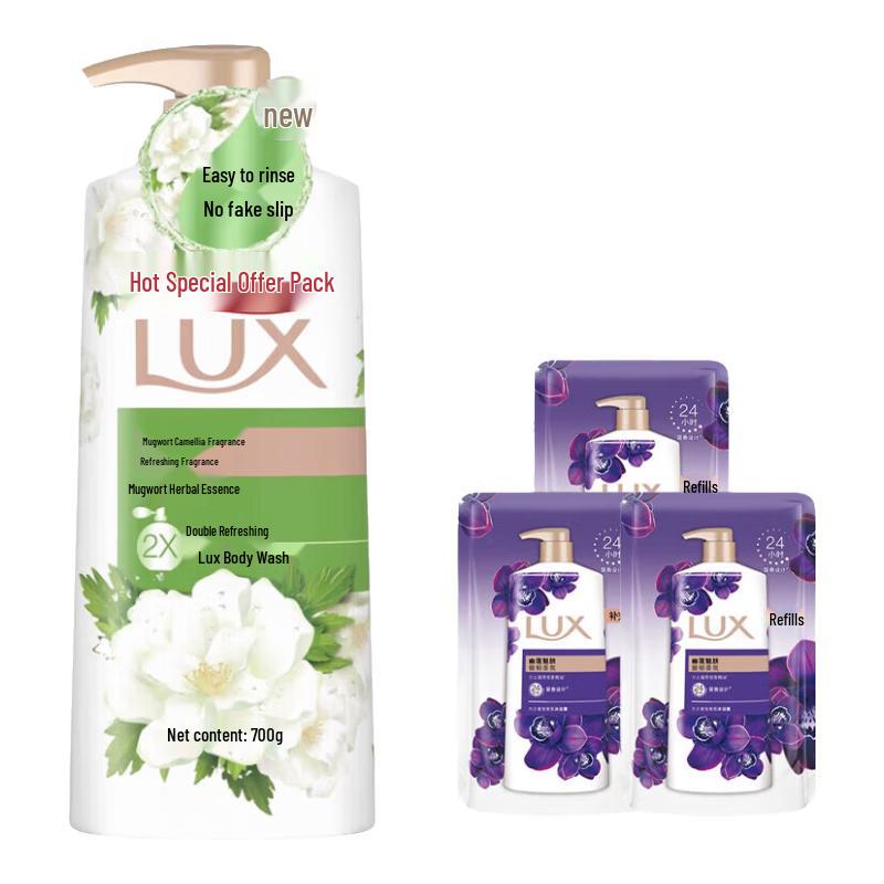 LUX Artemisia & Camellia Scent Shower Gel Family Pack