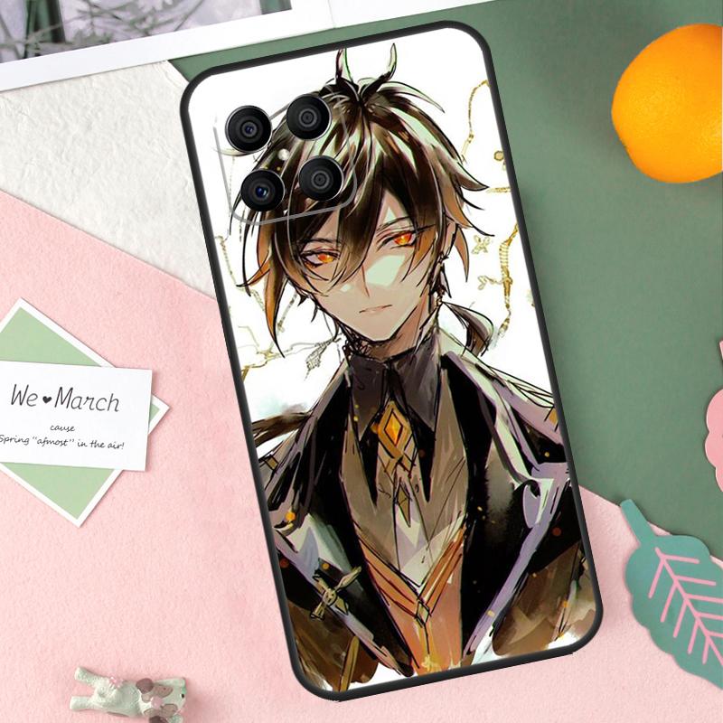 Zhongli Genshin Impact Case For Honor 90 50 70 Lite X9b X9a X8b X8a X8 X9 X9c Honor 200 Pro Magic 7 5 6 Lite Cover