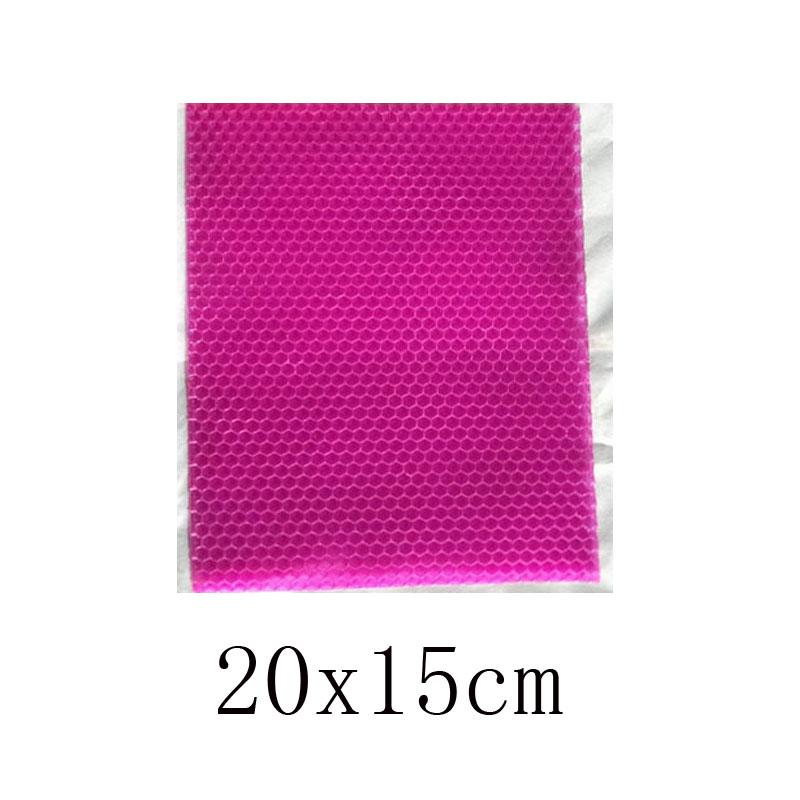 12pcs Color Beeswax Nest Base Sheet 20*15*0. 3cm Natural Bee Material Wax Wedding Birthday Party Diy Craft Wax Roll Sheet