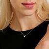 Collier en argent 925 Luxenter avec zircons brillants finition ens rhodium - Keval