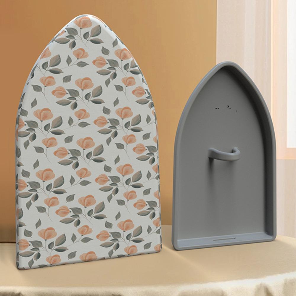 Mini Ironing Board Handheld Heat Resistant Ironing Gloves with Finger Loop Anti-scald Clothes Garment Steamer Sleeve