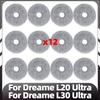 For Dreame L20 Ultra / L30 Ultra / X20 Pro Robot Vacuum Parts Main Side Brush HEPA Filter Mop Pad Dust Bag Spare Accessories