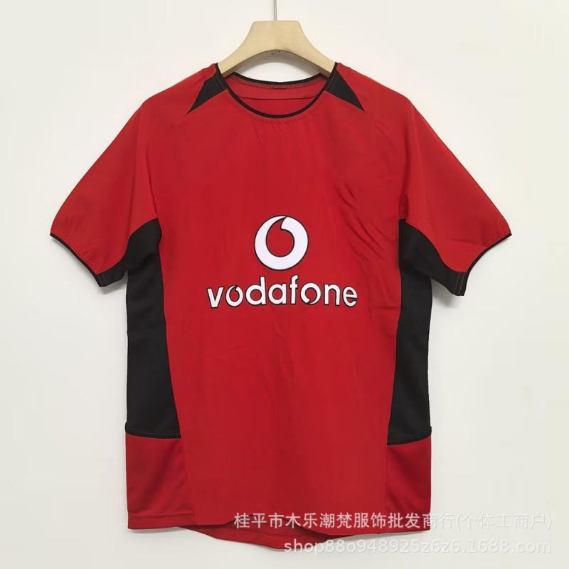 Vintage Retro Football Shirts Classic Club Short Sleeve Soccer Jerseys Men