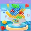 Lern-Tetris-Blöcke aus Kunststoff für Kinder Große ABS-Teile Lustiges Desktop-Spiel