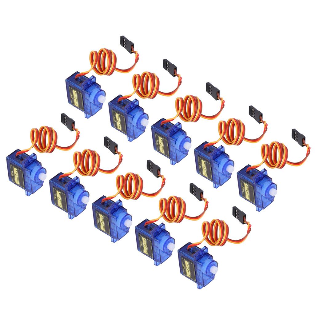 10Pcs Servo Motor Fixed Wing Airplane Model Remote Control DIY Server Driver Module SG90
