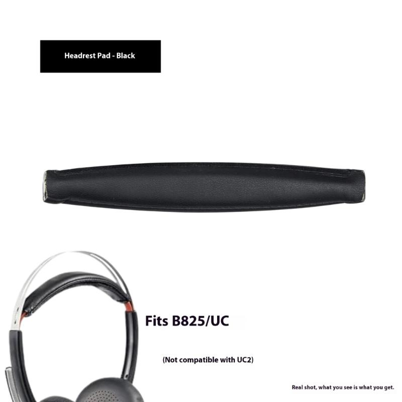Replacement Headband Cushion For B825/UC Earphones Soft Protein Leather Padding Comfortable