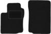 Front Mats Black For: Suzuki Grand Vitara I 5-door (1998-2005)
