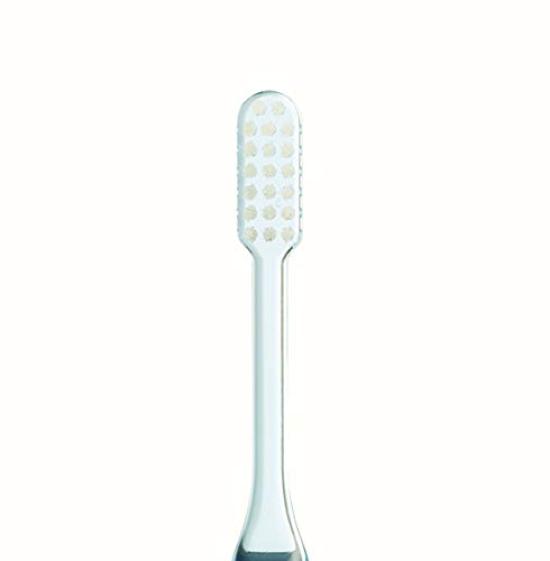 flocked toothbrush For 12 color assortments Two-stage [Clear 20MS] adults,