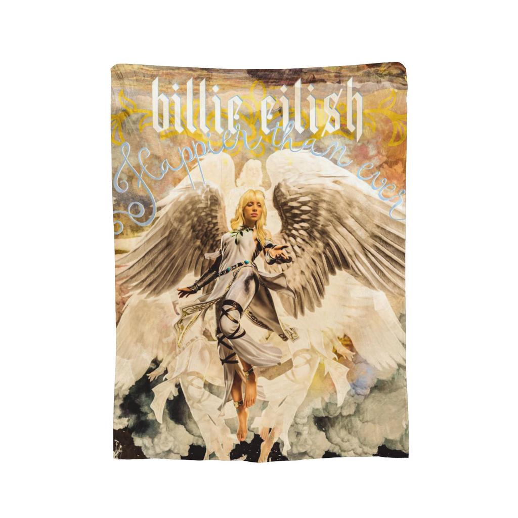 Billies Hit Me Hard And Soft Blankets Fleece Spring/Autumn  Portable Lightweight Thin Throw Blankets for Home Travel Quilt