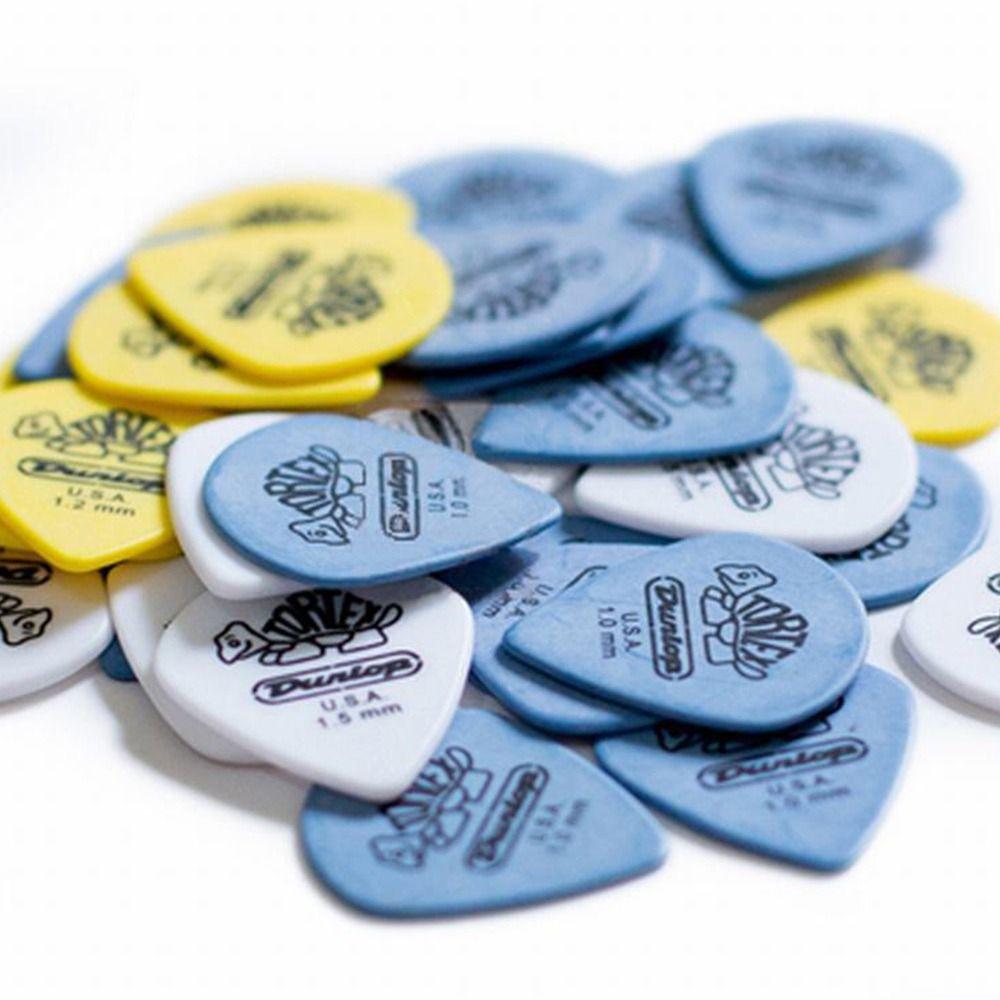 10Pcs New Anti-slip Style Multicolors Triangle Picks Guitar Picks Guitar Accessories Music Picks