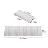 Folding Stove Windscreen 10 Plates Aluminum Camping Cooker Stove Wind  with Storage Bag