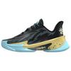 CURRY SERIES 7 Low Top Basketball Shoes Men's Black Blue Sneakers 3027983-002