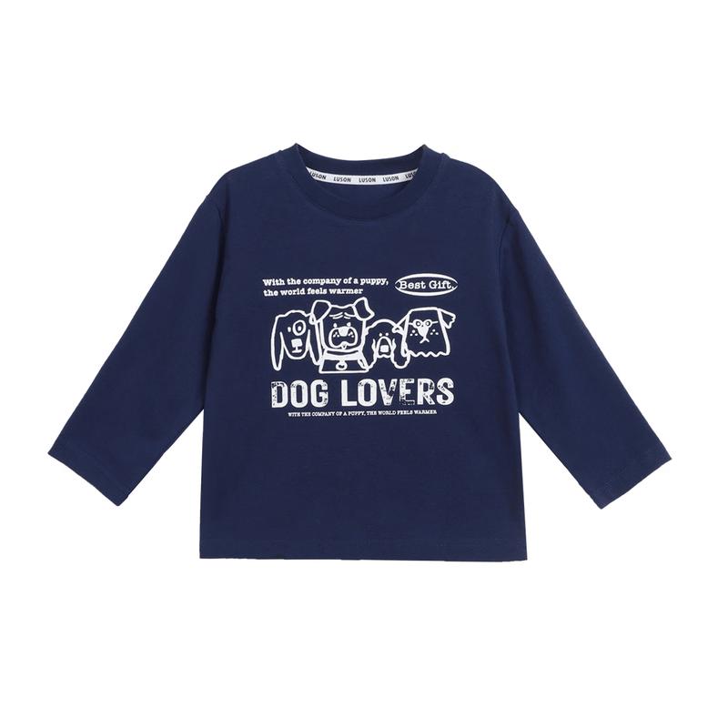 LUSON Little O Dad Boys Long Sleeve T-shirt 120