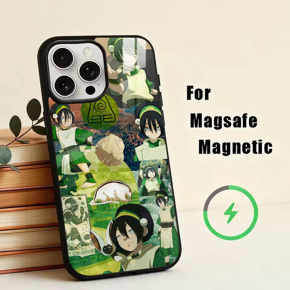 Avatar The Last Airbender  Phone Case For iPhone17,16,15,14,13,12,11 Plus,Pro Magnetic with Magsafe Wireless Charging