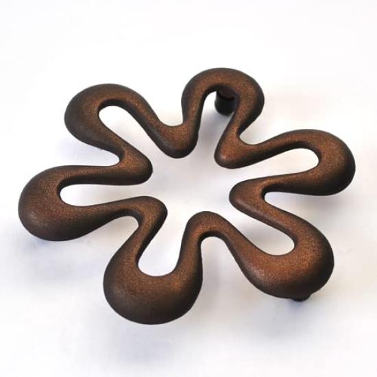 Ichiudo Nambu Ironware Teapot Trivet Copper Black Holder, Rikka,