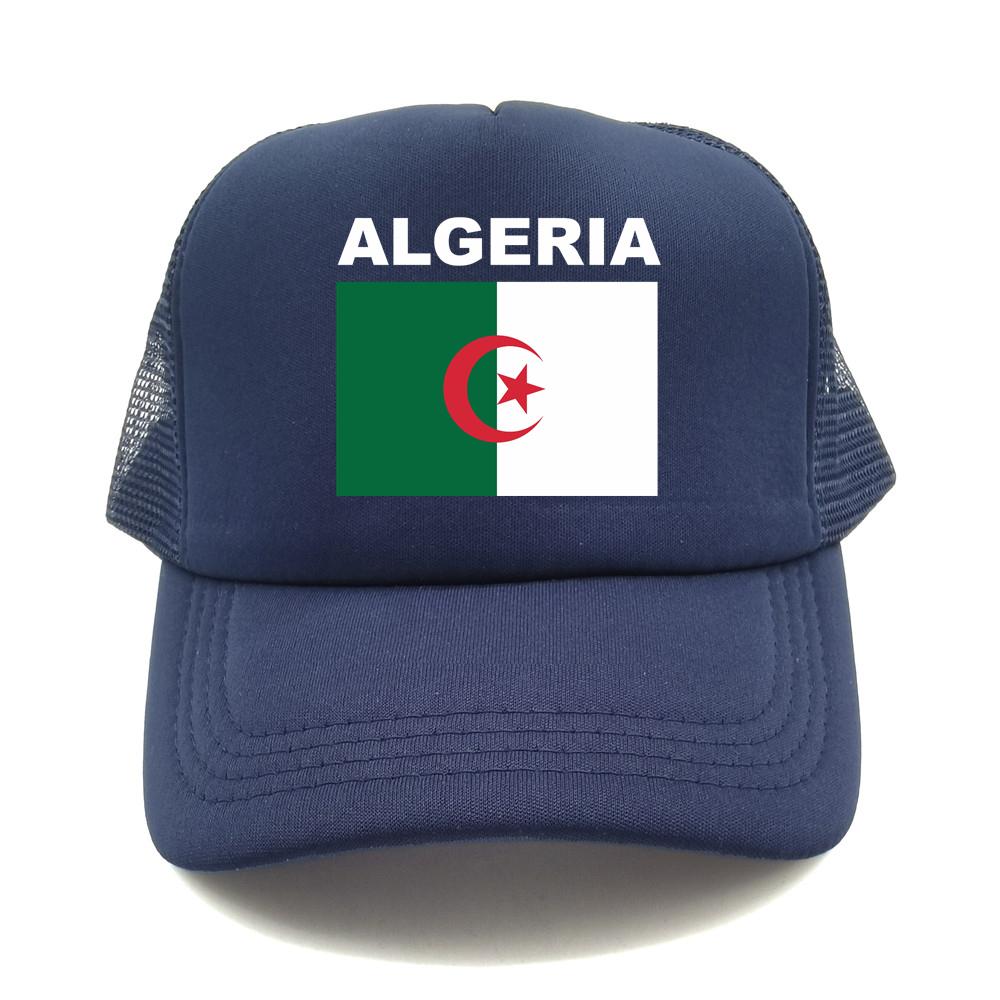 Cool Algeria Trucker Șapcă unisex Algeria Flag Pălărie Șapcă de baseball Șapci unisex plasă plasă