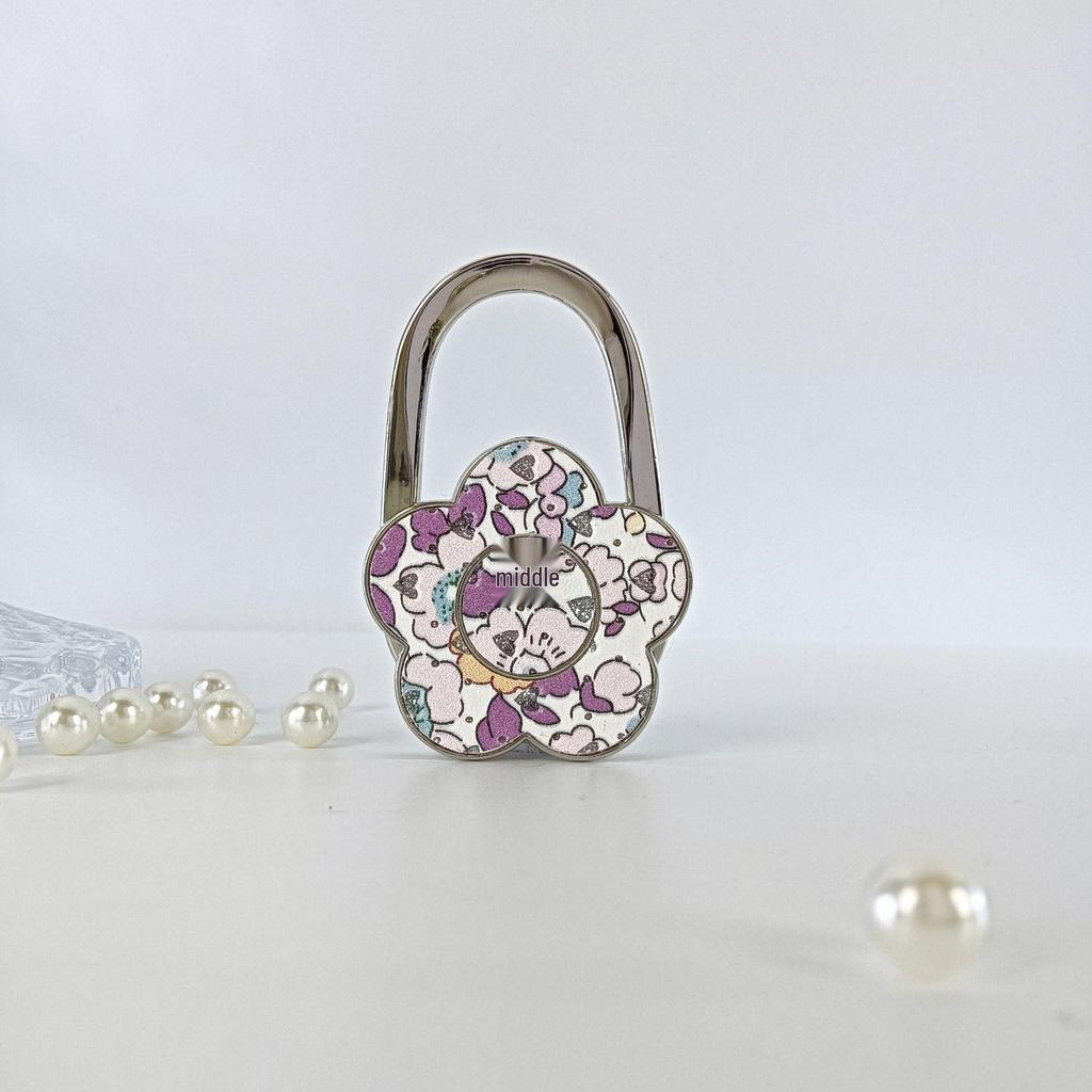 Hot Selling Foldable Sunflower Hanging Bag Hook, Small and No-Adhesive