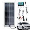 Solar Panel Trickle Charger 30W 12V Waterproof Solar Panel Car Battery Charger Maintainer Plug And Play Solar Panel Trickle