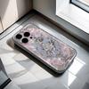 Retro European Cupid Angel Aurora Laser Phone Case For iPhone 16 15 14 13 12 11 7 8 X XS Pro Max INS Glitter Lens Protect Cover