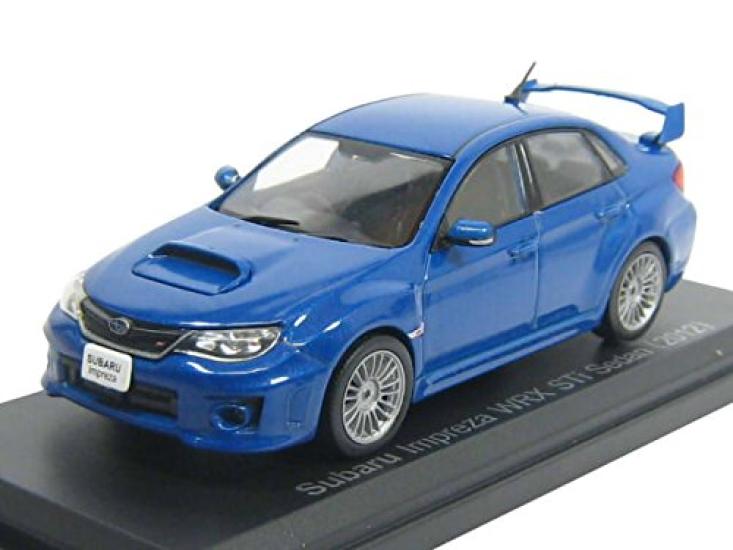 IXO Subaru Impreza WRX STi 2012 Синий 1/43 CBA-GVB синий