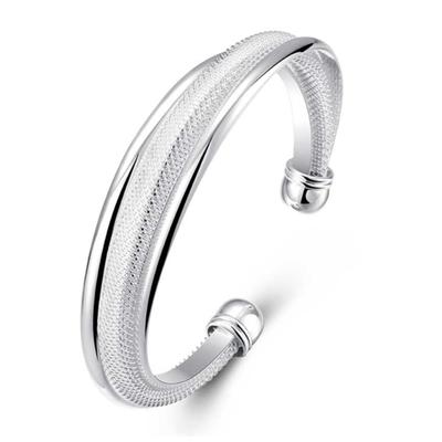 925 Sterling Silver Ručně vyráběný náramek a náramek s přívěskem pro ženy Dívčí móda Svatba Elegantní šperky Sl150