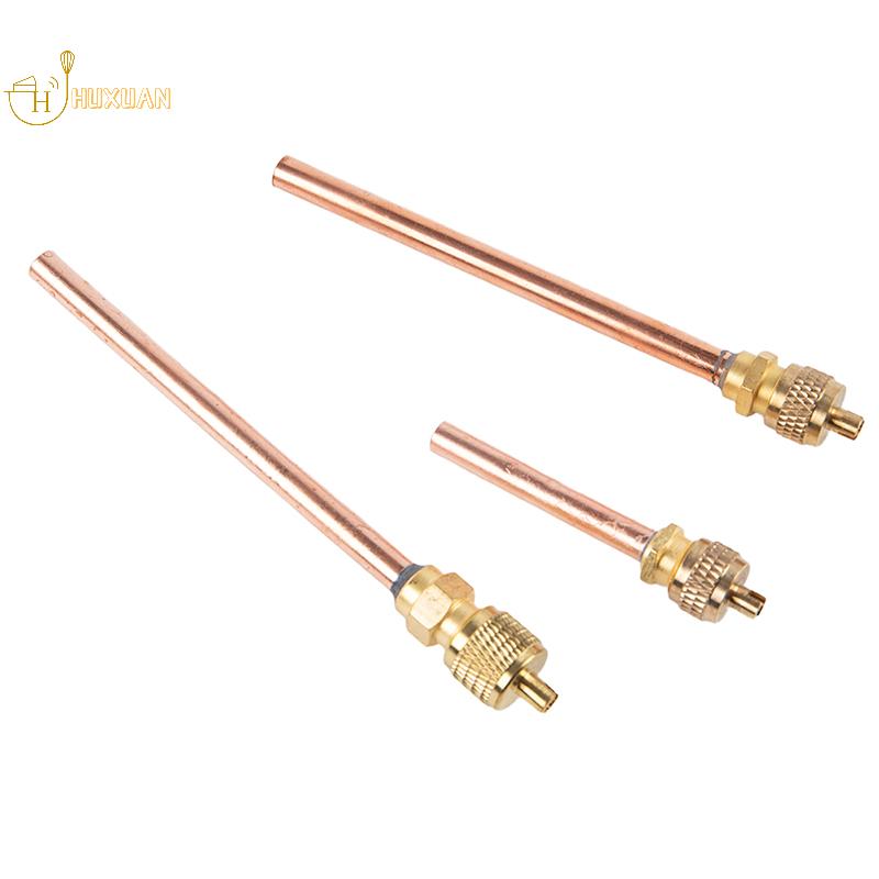 Refrigerator Check Valve Air Conditioning Refrigeration Fluoride Nozzle Add Liquid Nozzle Quick Connector Chiller Copper Needle
