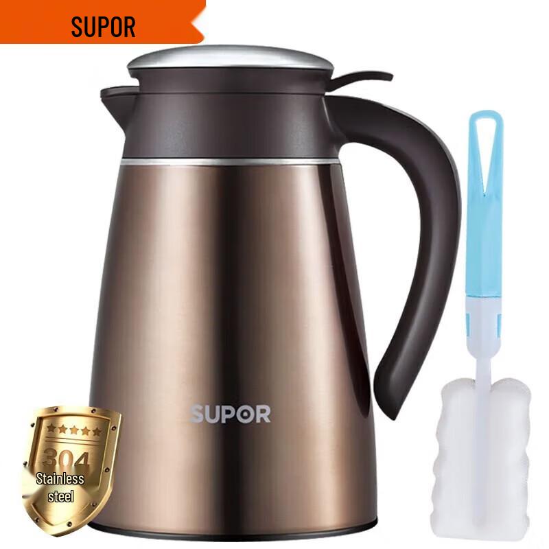

SUPOR 1.6L Stainless Steel Vacuum Thermos Kettle