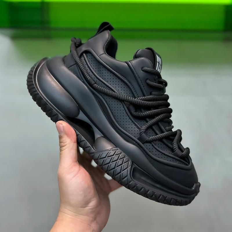 Luxury Brand Men's Shoes Fashion Thick Soled Sneakers Height Increased Platform Shoes Trendy Men Casual Shoes Zapatillas Hombre