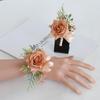 Beautiful Roses Design Wrist Flower Corsage Wristlet Homecoming
