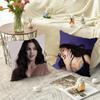 O-Olivia Singer R-Rodrigo Pillow Case Square Pillow Bedroom Sofa Leisure Comfort Cushion Car Living Room Home Decoration 40X40