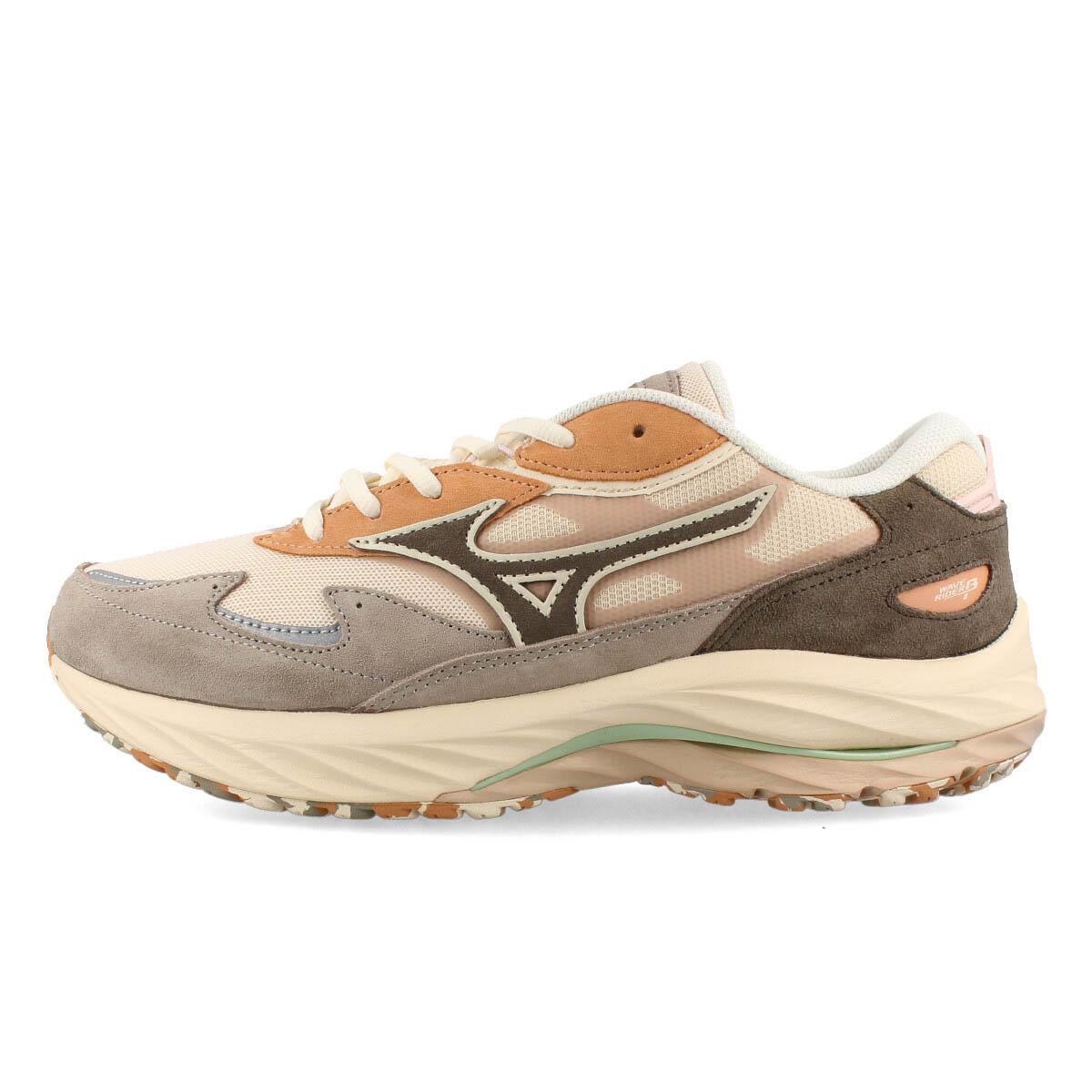 Mizuno Wave Rider Beta Удобные Простые Нескользящие Прочные Низкие Повседневные Кроссовки Мужские Бежевые D1GA330912 40.5
